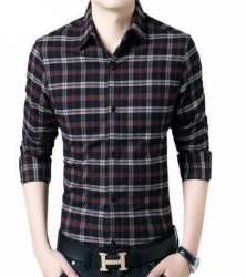 Men Full Sleeve Checks Shirt