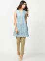 Ladies Short Cotton Kurta  thumb 1