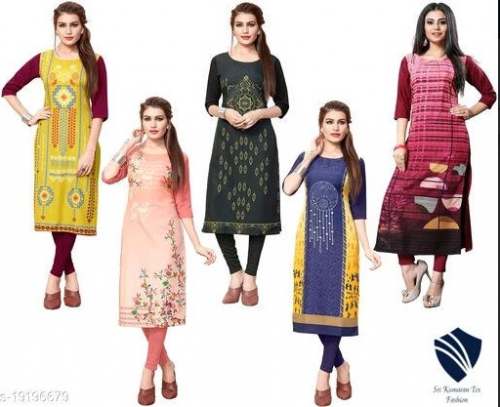 New Collection Printed Kurti For Ladies by Sri Kumaran Tex Fashion