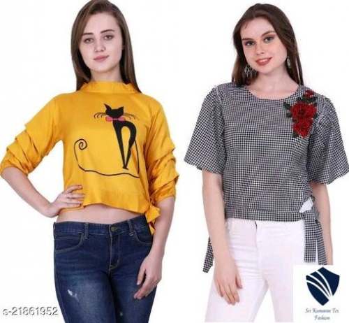 New Collection Western Top For Women by Sri Kumaran Tex Fashion