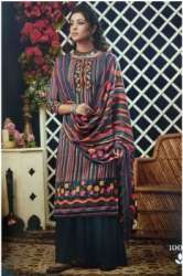 Ladies Designer Woollen Palazzo Suit