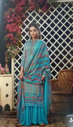 Ladies Woollen Palazzo Suit by Pahwa Creation