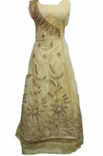 Embroidered Party Wear Gown  by Batra Collection