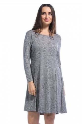 Full Sleeve One Piece Western Dress by Batra Collection