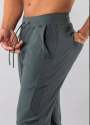Poly Lycra Grey Jogger Pant  thumb 1