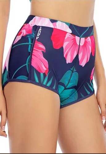 Printed Swim Short for Ladies  by Redbox Fashions