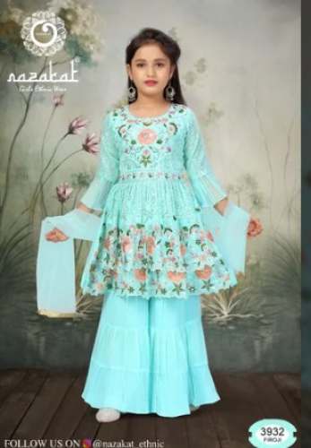 Kids Wear Sharara by Nazakat