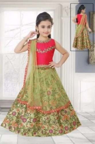 18-38 Size Kids Girls Lehenga Choli  by Venkateshwara Fashions