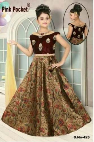 Girls Kids Lehenga Choli-425 by Venkateshwara Fashions