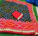Higglo Gotta Patti Bandhani Saree  thumb 1