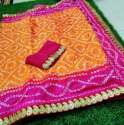 Higglo Gotta Patti Bandhani Saree  thumb 2