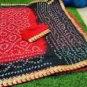 Higglo Gotta Patti Bandhani Saree  thumb 3