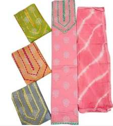 Gota Patti Cotton Suit Material-Purva 