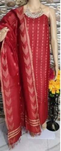 New Collection Party Wear Red Dress Material by Shivam Creations