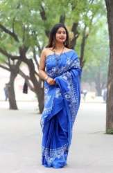 New Printed Weightless Saree For Ladies