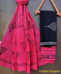 Hand Block Printed Dress Material 