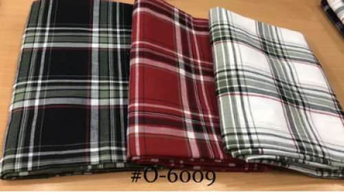Oxford Check cotton  Shirting Fabric by Shilpa Textile