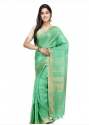 fancy-handloom-linen-saree-for-ladies