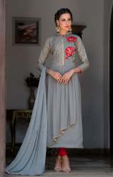 embroidery work suit