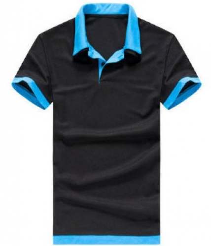 Mens Plain Collar T shirt At Wholesale