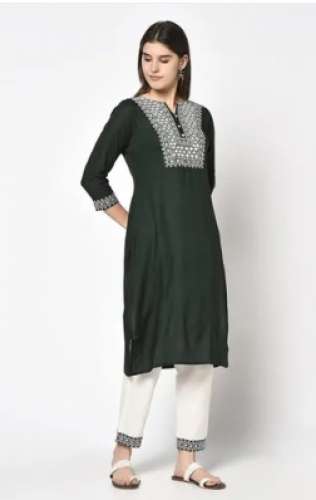 Ladies Cotton Pant kurti by Abhinav Industries