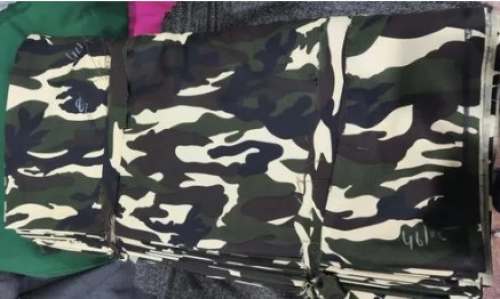 Polyester Camouflage Fabric For Army Fabric by Pooja Industries Private Limited