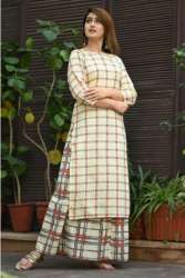 Ladies Check kurti