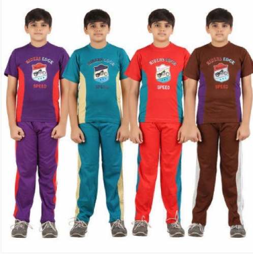 Fancy Kids Track pant Suit At Wholesale Price by Western Ghats Apparels