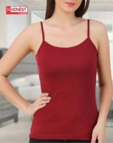 Ladies Plain Camisole At Wholesale Price by Pappa Exports