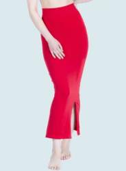 Red And Gree Free Size Saree Shapewear