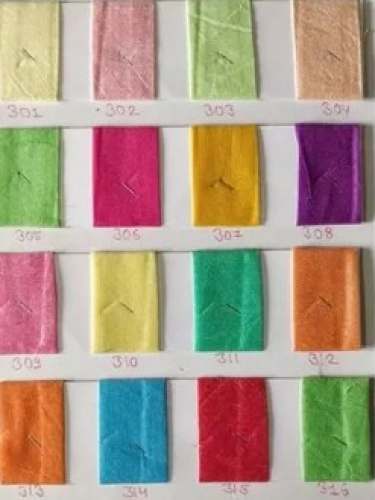 New Fancy Plain Chanderi Fabric For Women