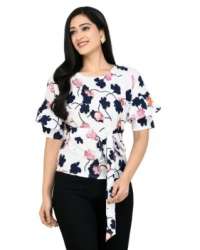 Floral Print Casual Top