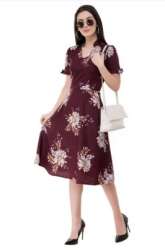 Ladies Casual Printed Dress