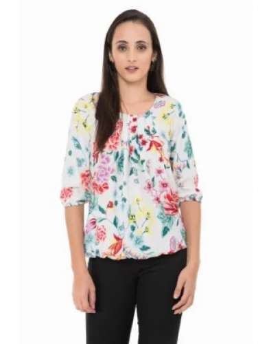 Ladies Casual Printed Top