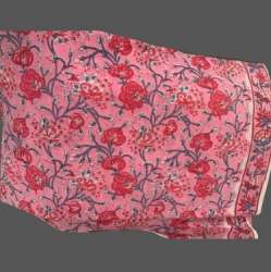 New Collection Red Printed Cotton Fabric