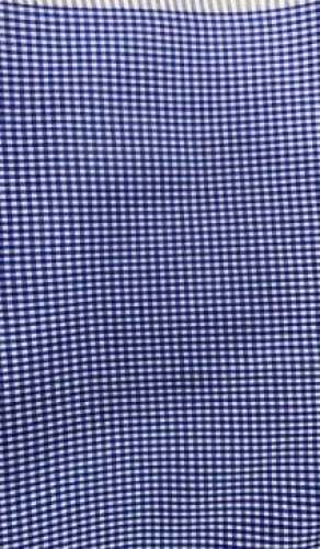 New Collection Checked Uniform Shirting Fabric by Subhash Syndicate