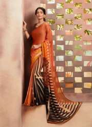 Ladies Digital Print Georgette Saree