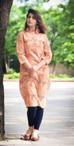 Ladies Cotton Printed Kurti
