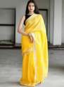New Collection Yellow Handloom Saree 
