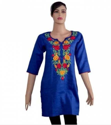 New Collection Linen Kurti For Ladies by Kumi