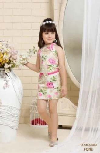 New Collection Floral Print Girls Kids Wear