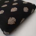 New Collection Black Printed Fabric