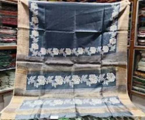 Semi Tussar Saree by Bengal Saree Museum