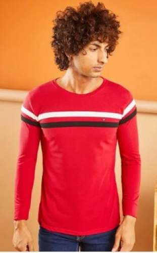 New Collection Plain Full Sleeve T Shirt For Mens by Unique world store
