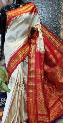 Handloom Gadwal Pure Silk Sarees