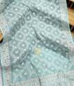Pure Georgette Saree with Chikankari work 