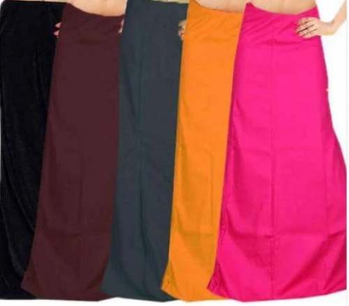 Plain Pure Cotton Petticoat by Gokul Industries