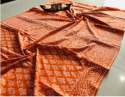 Block Printed Mulmul Cotton Saree  thumb 2