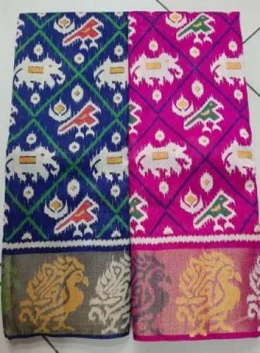 Designer Patola Print Kanchi Saree 