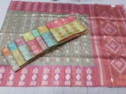 Hand Made Kichha Silk Saree 